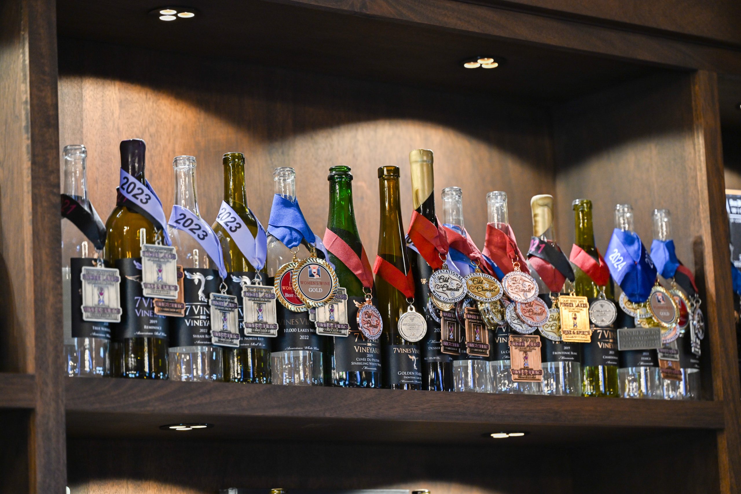 medals 7 vines vineyard has won