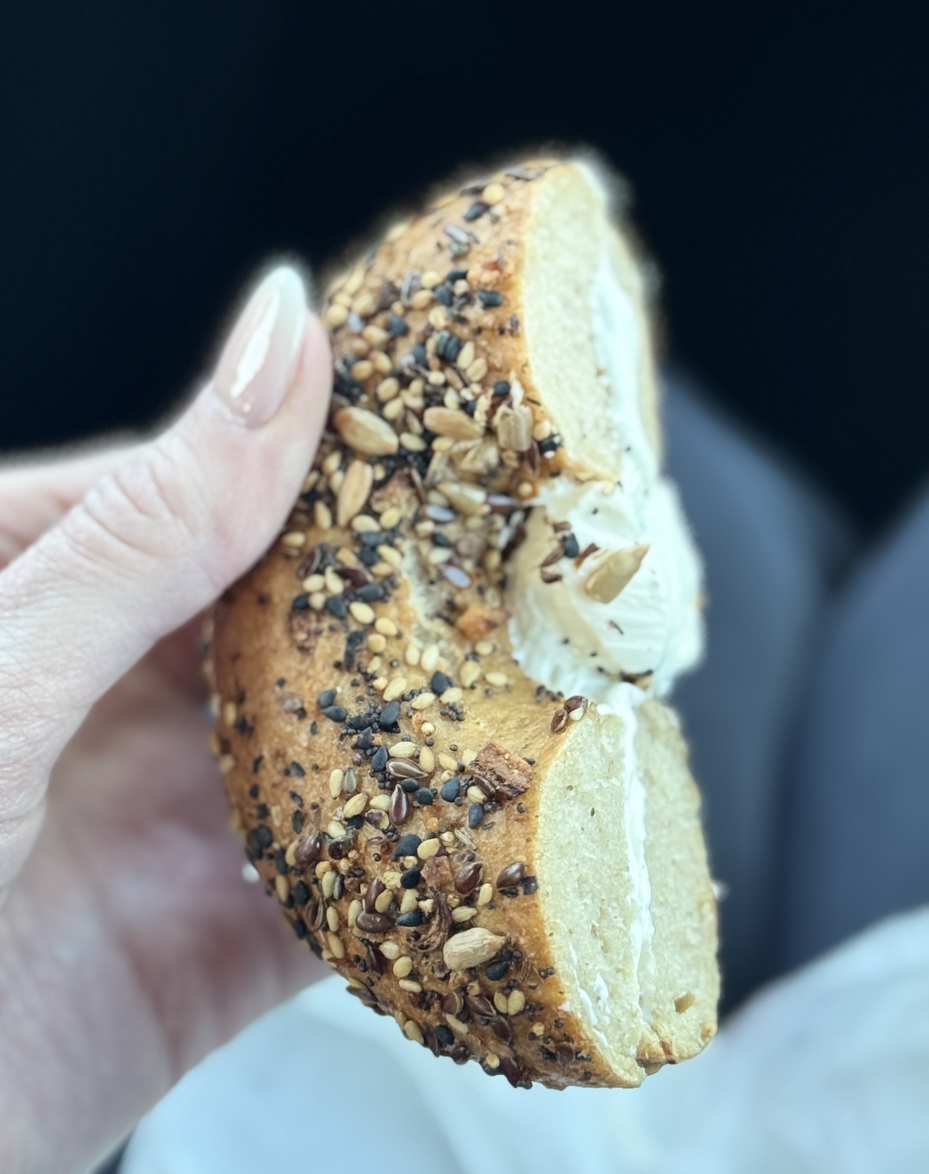 gluten free bagel in napa valley at Loveski