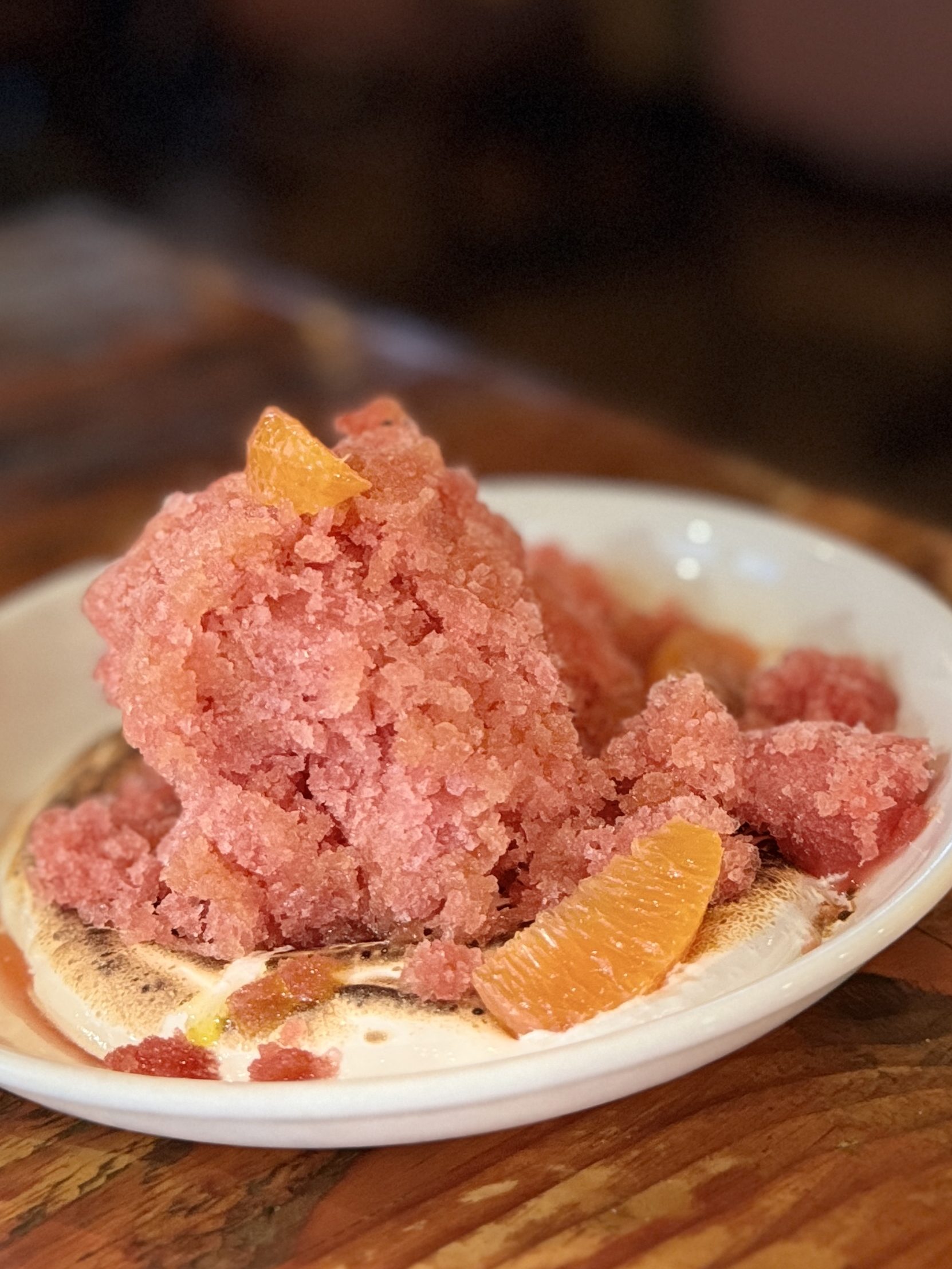 delicious gluten free meringue dessert in napa