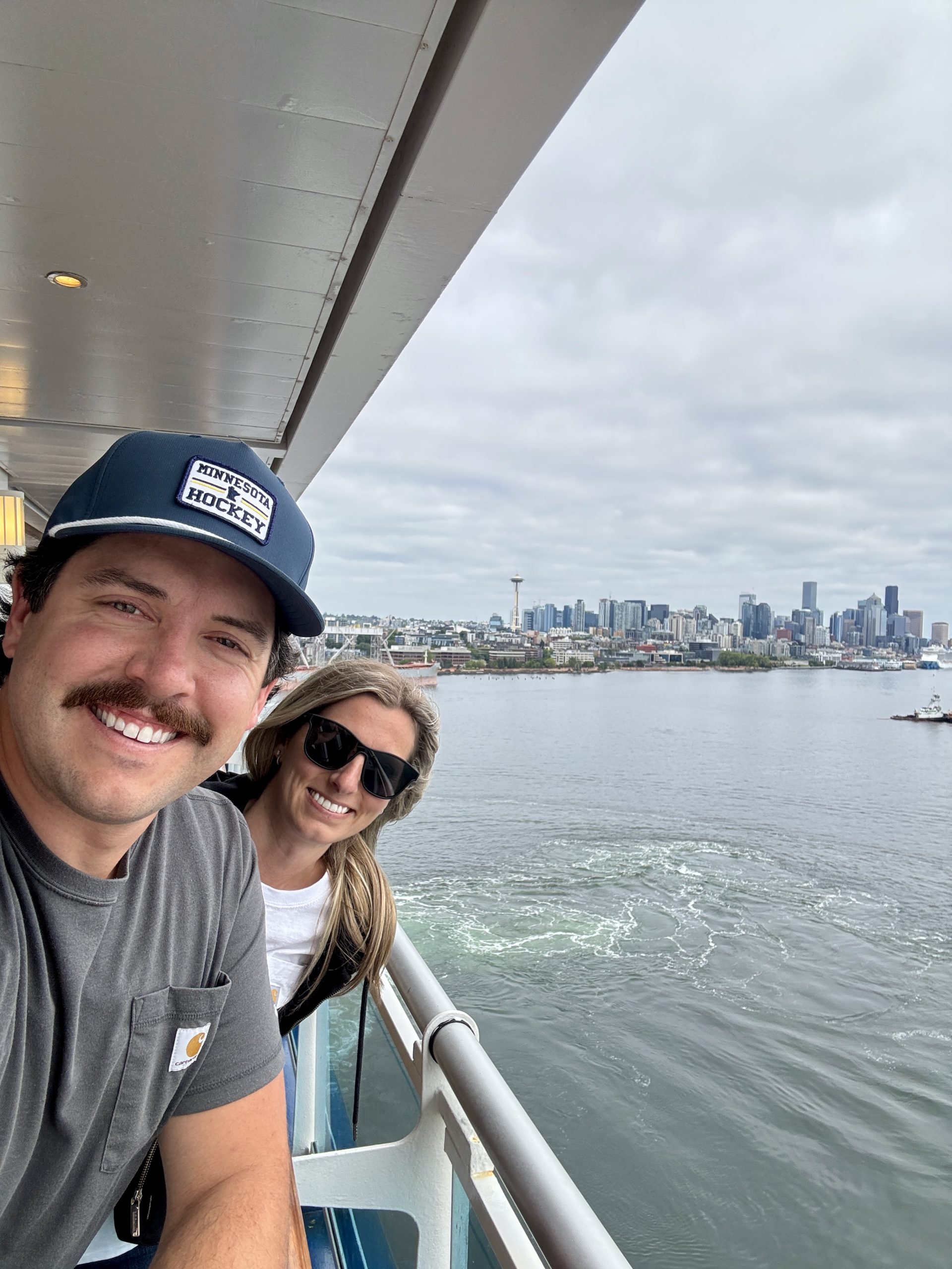 jacki and james campbell aboard the royal princess