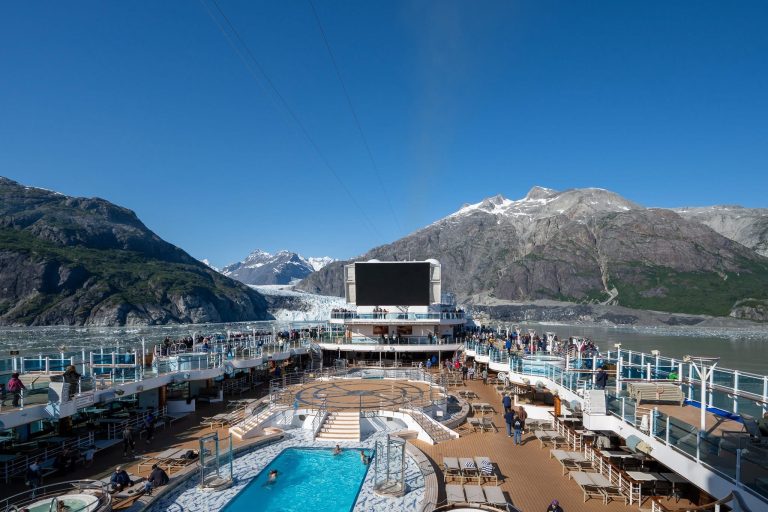 Royal Princess cruise ship in Glacier Bay National Park image on my Alaska Cruise Packing List post.